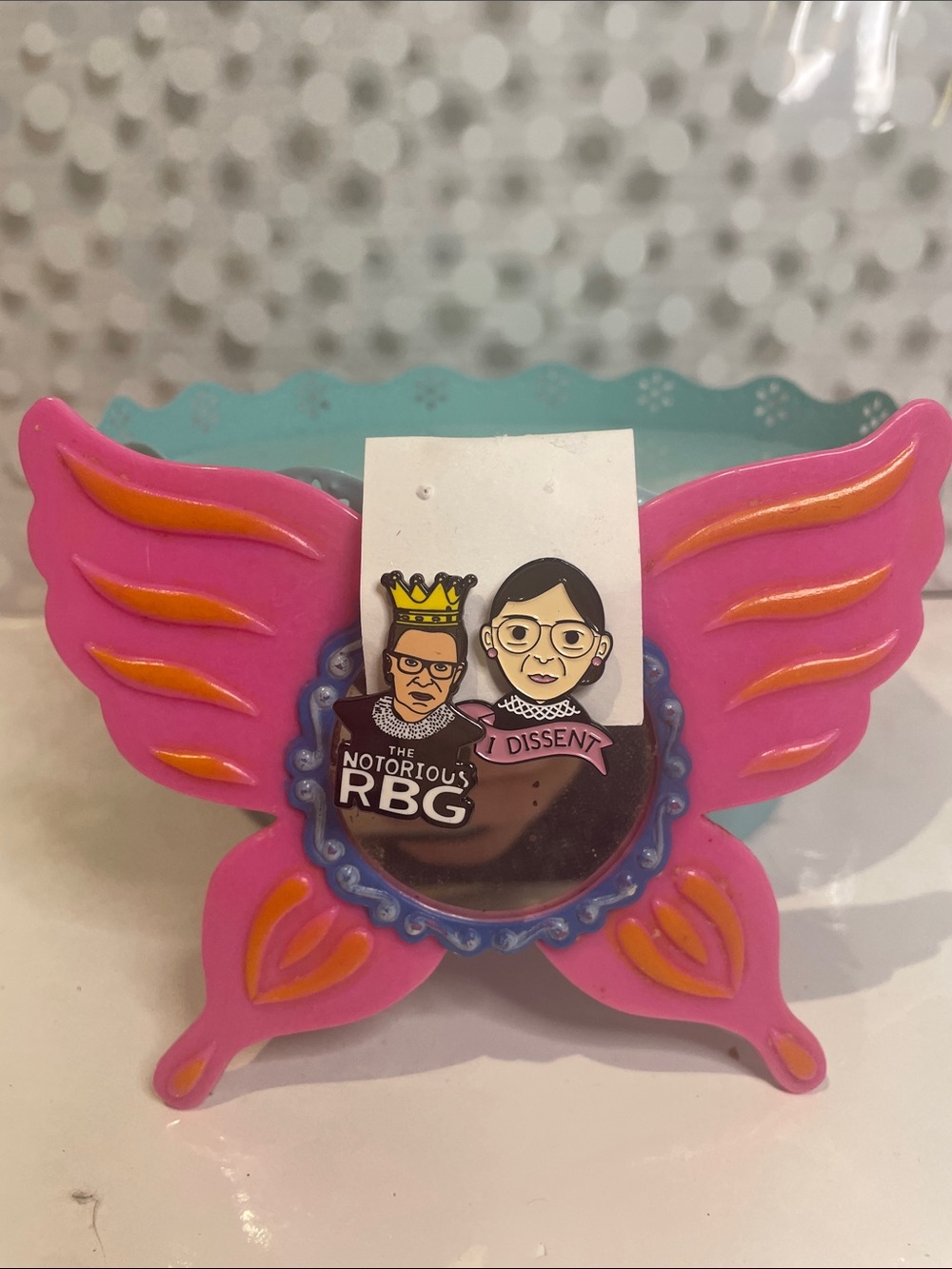 Ruth Bader Ginsburg 👩⚖️RBG Lapel Enamel Pins